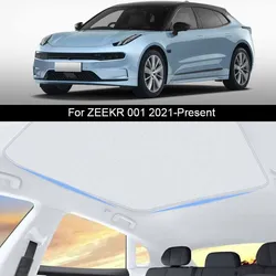 For ZEEKR 001 2021-2025 Upgrade Nano Ice Cloth Buckle Sun Shades Glass Roof Sunshade Sunscreen Heat Insulation Sunroof Accessory