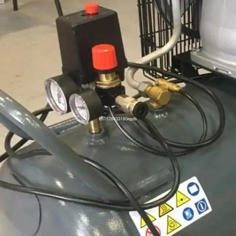 Air Compressor Pressure Switches Control Valves Air Pressure Regulator 90-120PSI / Safety Pressure Relief Valves Dropship