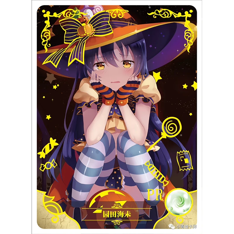 Goddess Story 2M08 series PR card Hatsune Miku Rem Anime characters Bronzing Collection flash card Cartoon toys Christmas gift