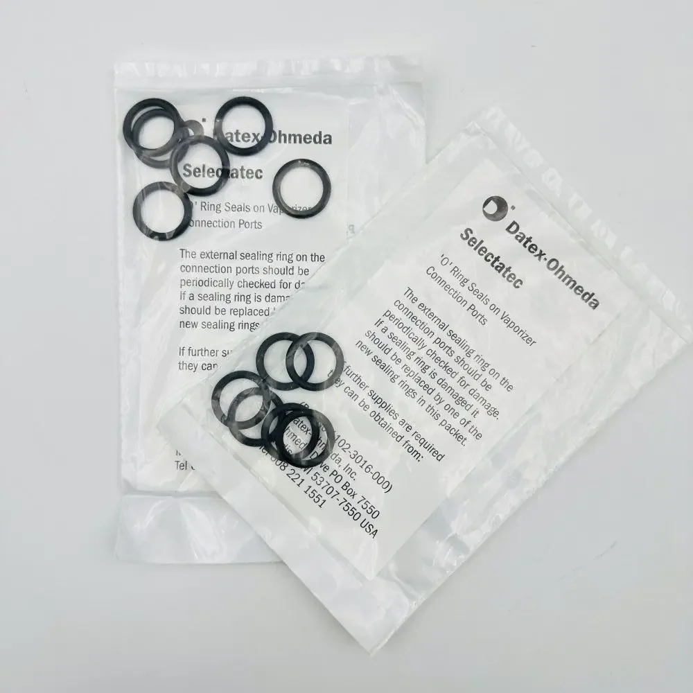 Vaporizer Manifold Sealing O-ring Medical Respiratory Equipment Air Channel Rubber Seal Replacement Consumable Part
