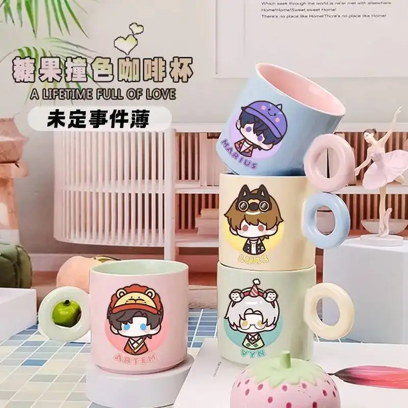 

Anime Game Tears Of The Themis Cos Luke Pearce Marius Artem Wing Vilhelm 2025 Unisex Color-Matched Porcelain Coffee Cup Gift