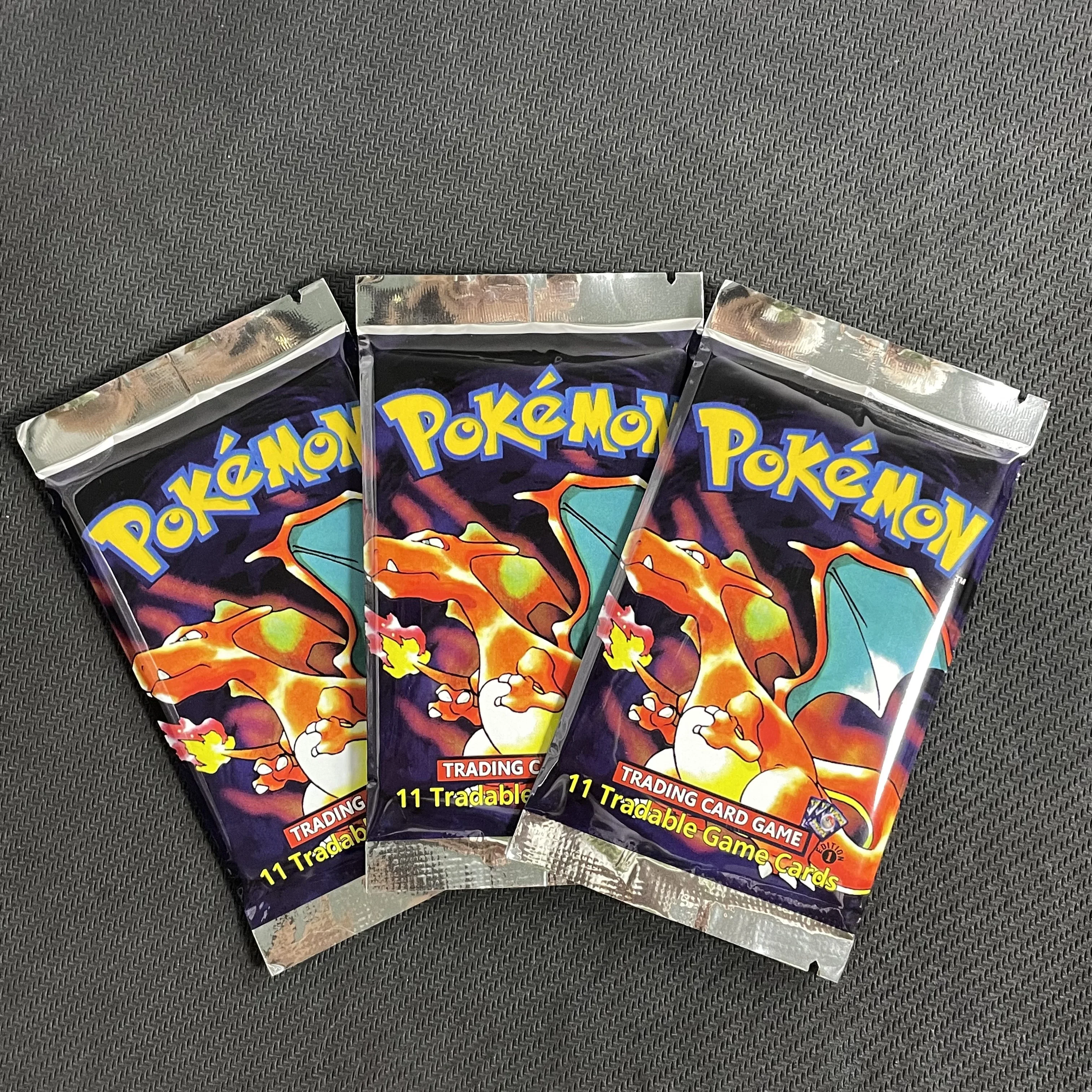 ポケモンカードゲーム 英語 ブースターパック アート レア 薄字