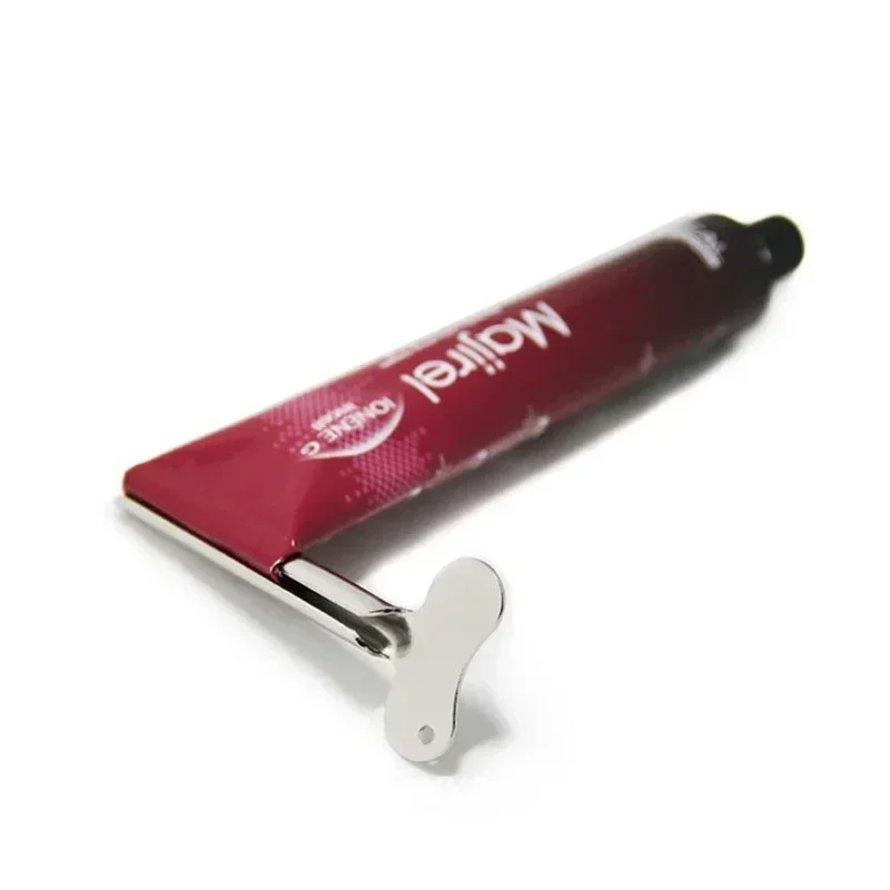 Creative Toothpaste Tube Squeezer Simple Toothpaste Roller Stainless Steel Labor Saving Toothpaste Tube Wringer Cleanser Presser