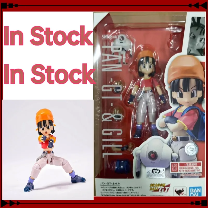 

В наличии: эксклюзивные фигурки BANDAI SHFiguarts Dragon Ball Pan GT & GILL, детские игрушки, украшения для рабочего стола