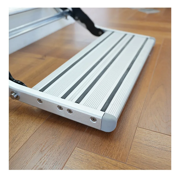 

Hot Sale Single Step Folding RV Caravan Trailer High Quality Aluminum Alloy Body Part for Wholesale