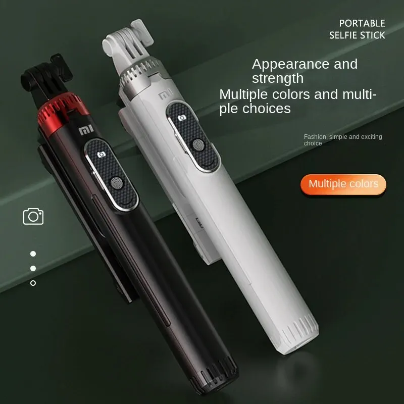 Xiaomi Selfie Stick Suitable for Various Phone Tripod Phone Holder Bluetooth Stand with Remote Control Ring Light Telescopic Rod