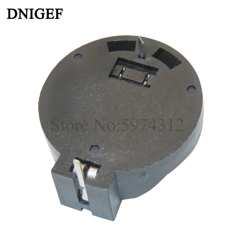 10 PCS Battery Button Cell Holder Socket Case CR2025 CR2032 3V Battery Holder 2032 Use-d to Carry Button Batteries