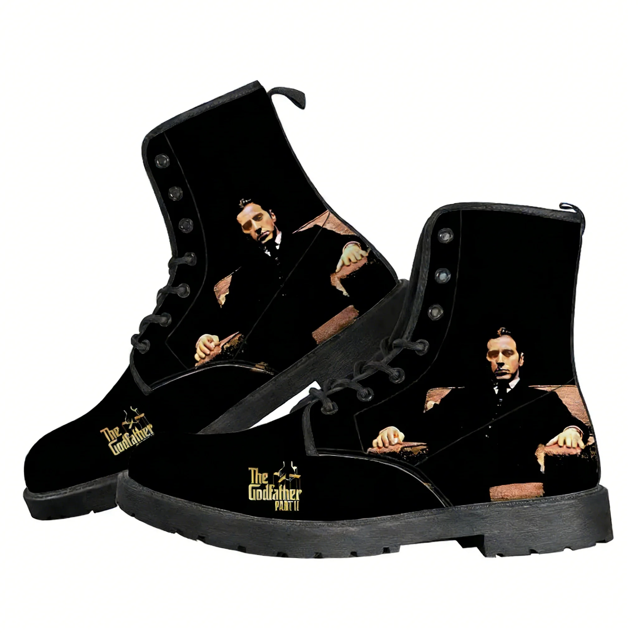 

The Godfather Part II Boot Mens Womens Teenager Casual Boot Outdoor High Quality Casual Lightweight Fashion Pattern Custom Shoes