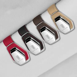 Car Sunglasses Holders Glasses Ticket Card Clip Auto Visor Accessories FAW Bestune T55 T77 NAT T99 B70 M9 R9 B90 B50 B30 X80 X40