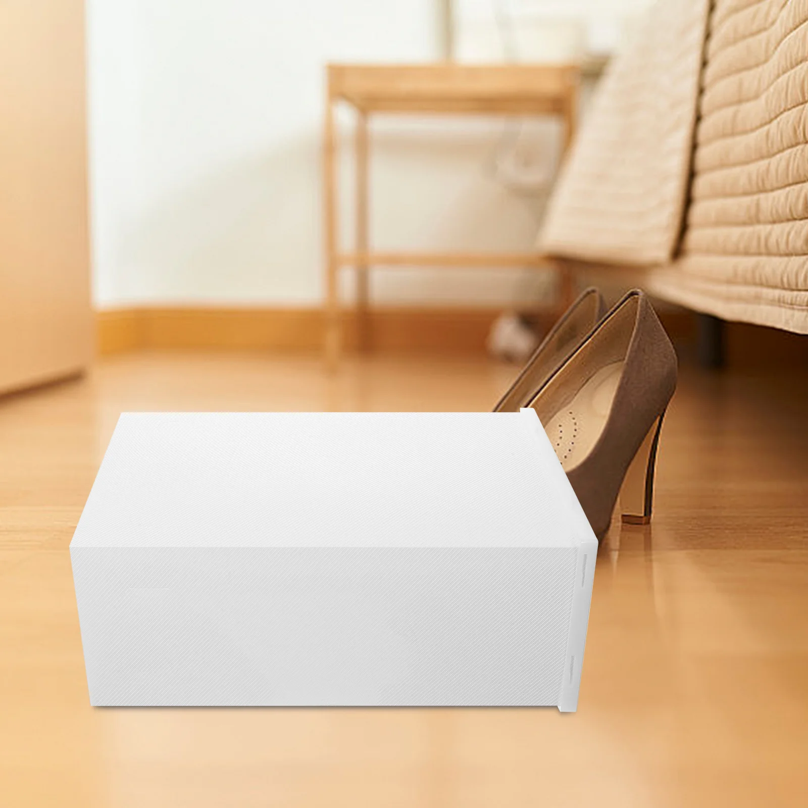 

Shoe Container Drawer Type Box Shoes for Women Storage Organizer Ladies Organiser