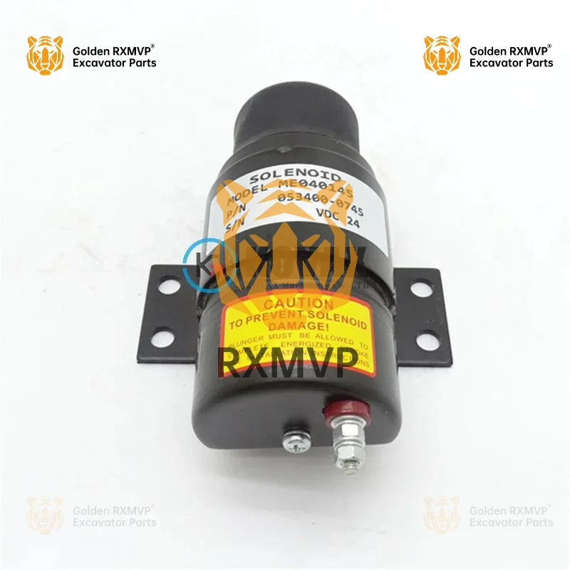 For RXMVP Me040145 Kato HD250 450 800 900 engine high-quality flame shut-off solenoid valve excavator engine parts