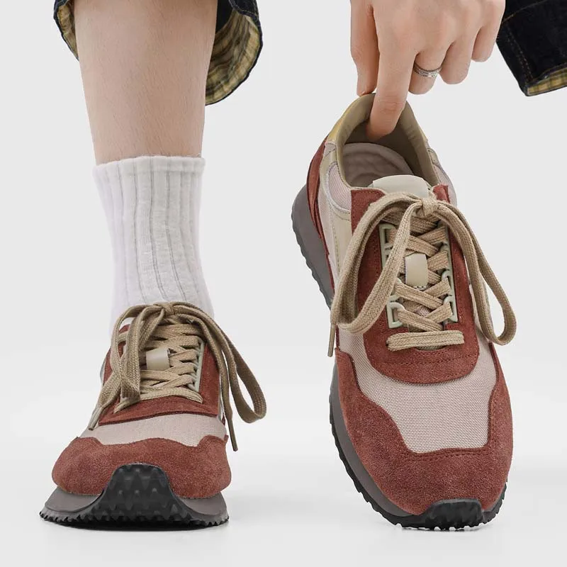 

Sizes 38-46 Retro Men Casual Sports Shoes Men Thick-soled Multi-color Casual Comfortable Commuting Versatile Shoes Running Shoes