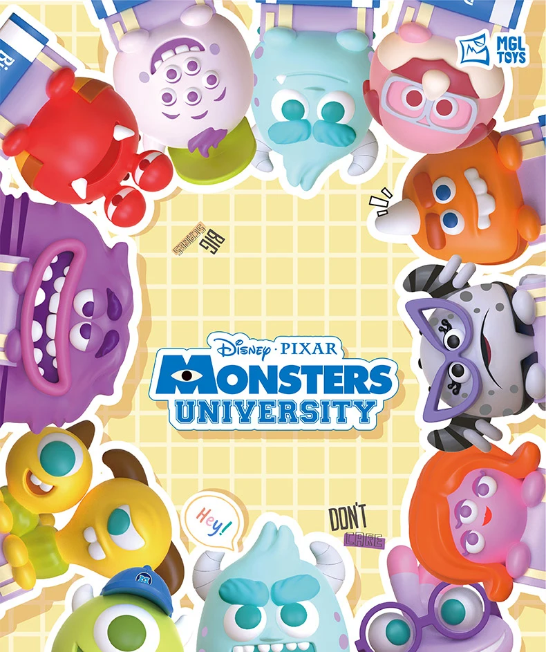 

Disney Pixar Monsters University Mini Bean Blind Box Trend Mike George Rossi Figur Desktop Ornaments Children'S Toys Birthday Gi