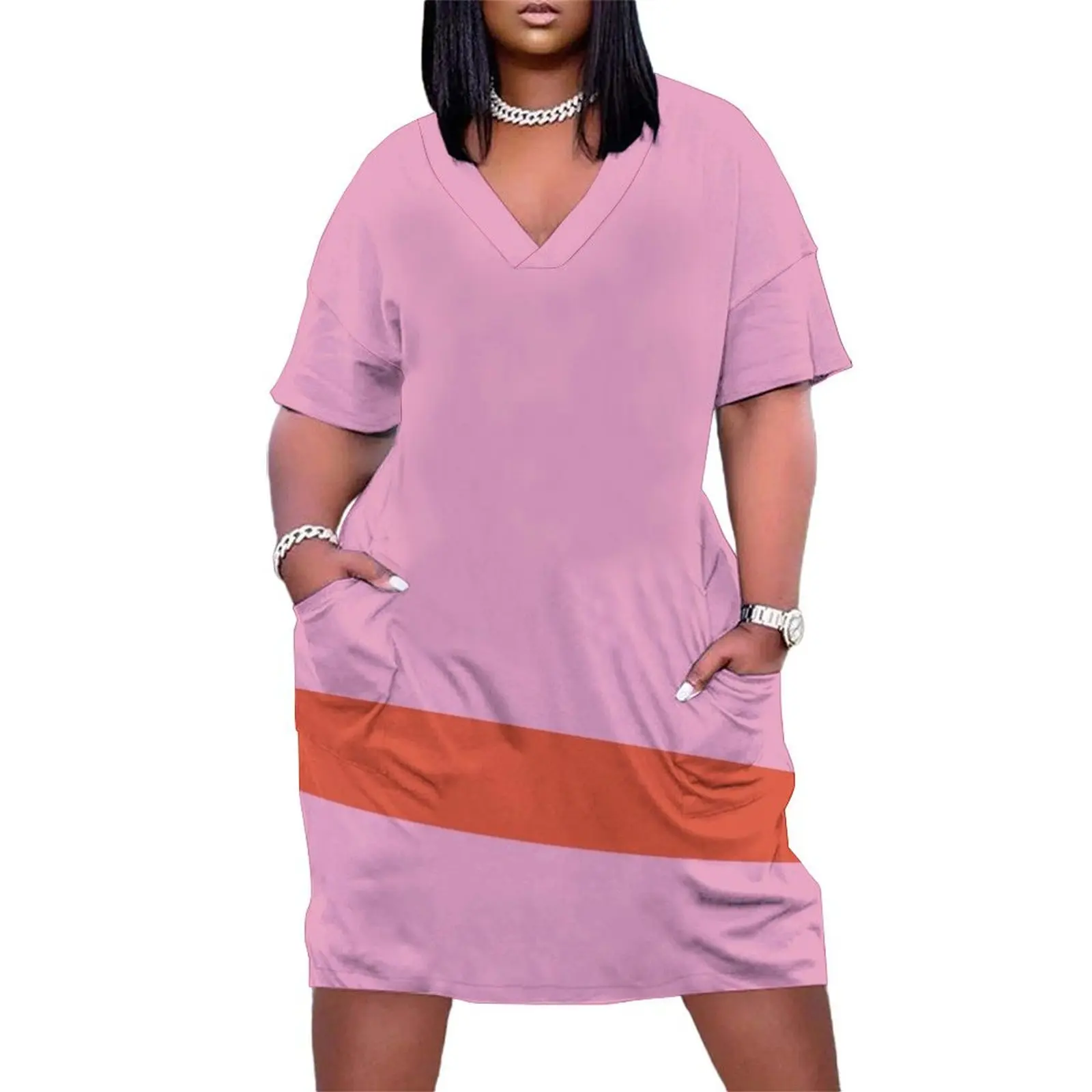 

Helga Pataki Dress Loose Pocket Dress african dresses for woman clothes for woman