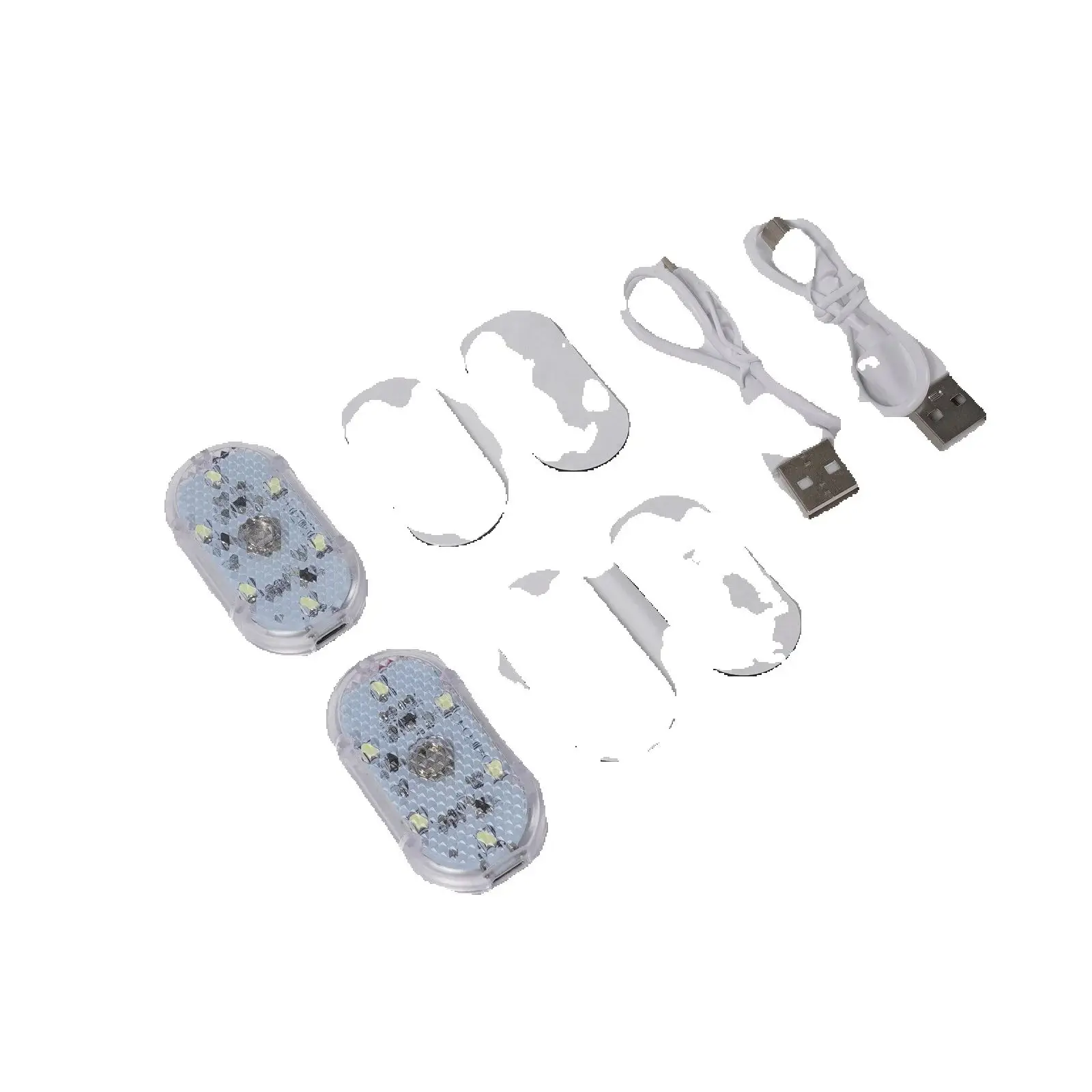 

Atmosphere Light Magnetic Absorption USB Charging Model For Interior Ambient Lighting