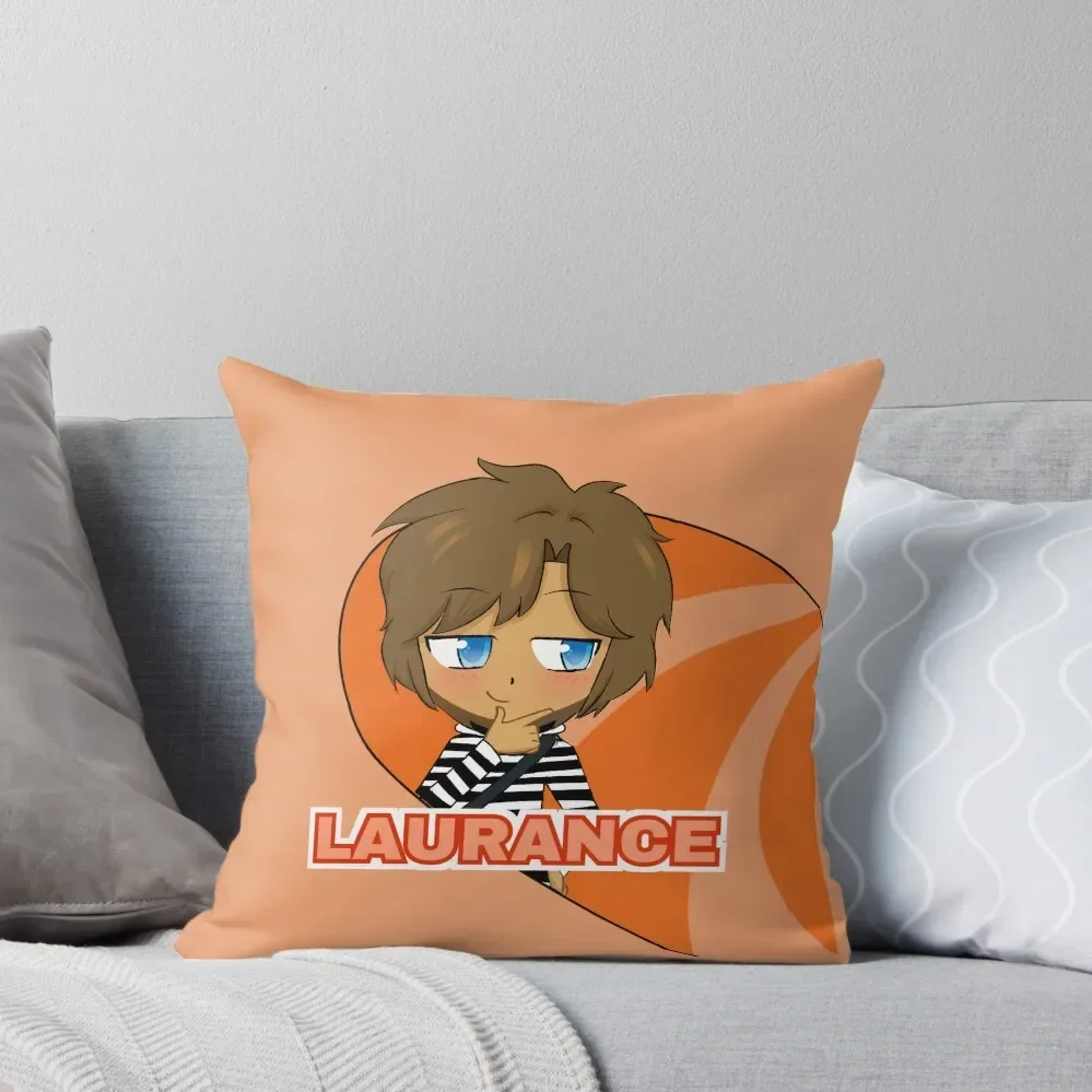 

Laurance Zvhal Pillow (blue eyes edition) Throw Pillow Cushion Cover For Sofa Cushions For Decorative Sofa Pillow