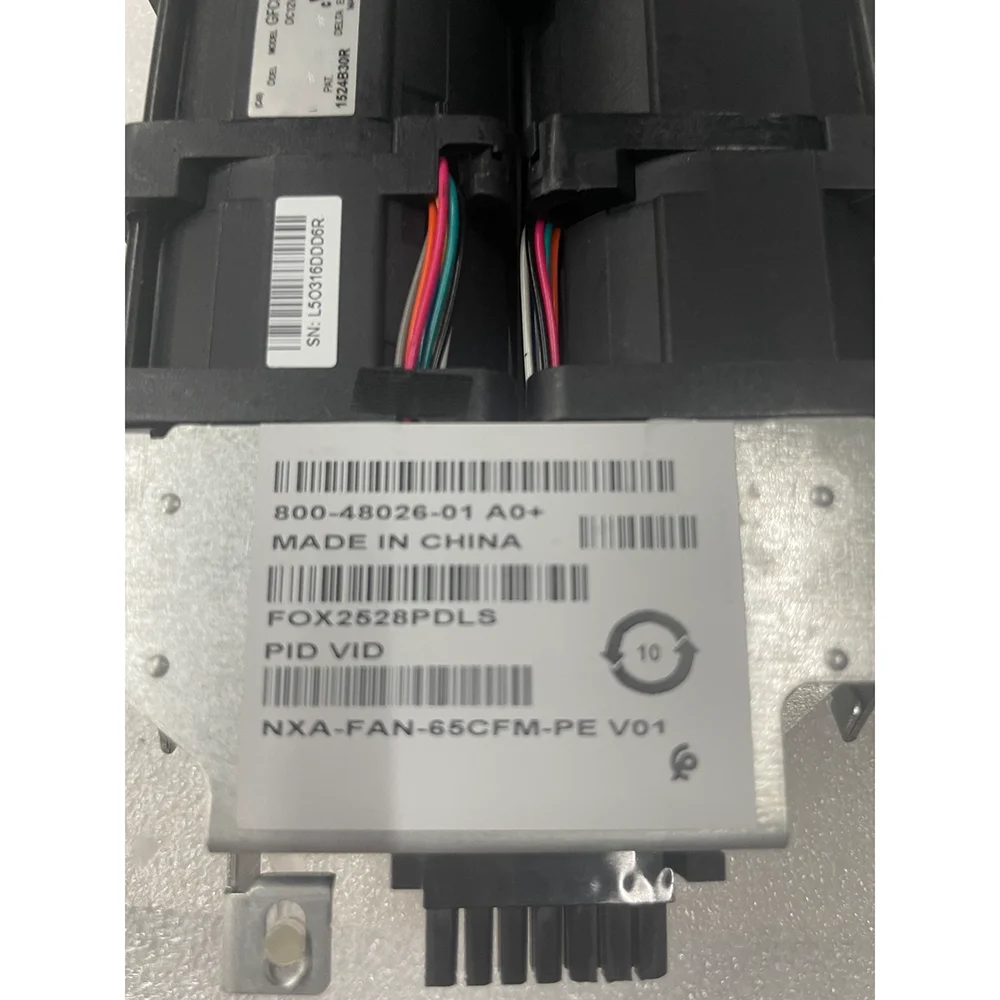1 PCS NXA-FAN-65CFM-PE Fan Module 800-48026-01 A1 + DC12V 65CFM