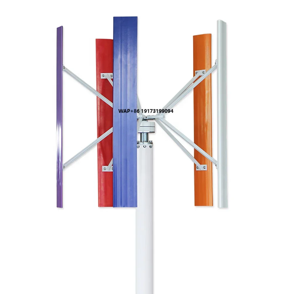 

5kw 12V 24V on Grid off Grid Renewable Energy System Vertical Wind Energie Turbine