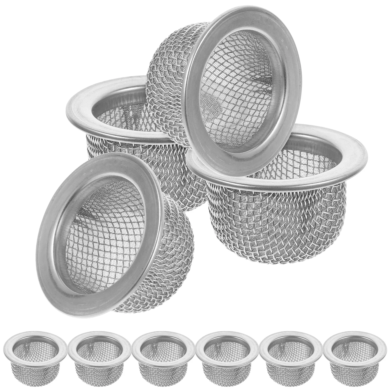 

10 Pcs Cocktail Mesh Bar Drink Strainer Juice Strainers Filter Bartender Coffee