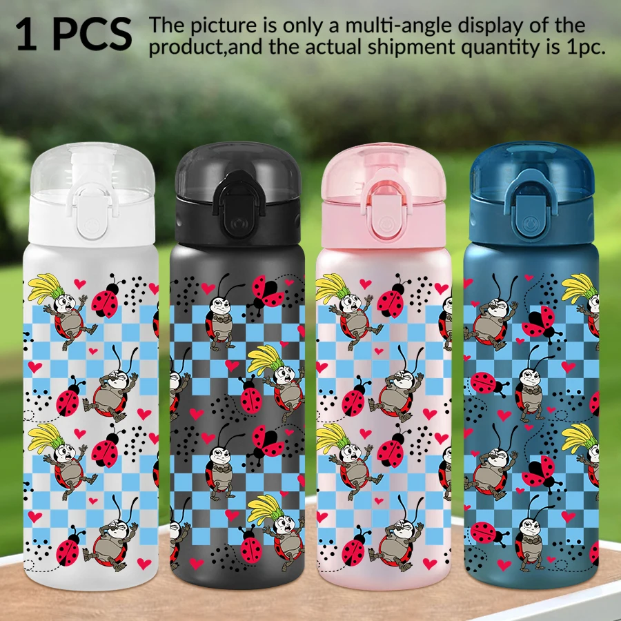 1 قطعة ديزني ساندي الخنفساء نمط 26 أوقية زجاجة ماء بلاستيكية الرياضة في الهواء الطلق كوب ماء عيد ميلاد/هدية العودة للوطن #1