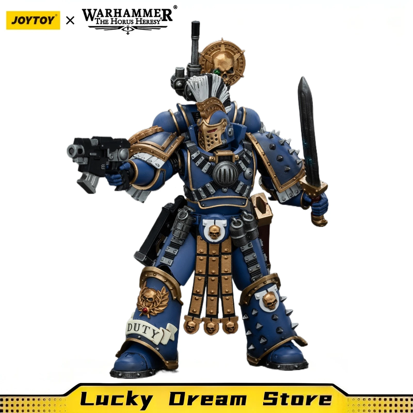 

【JOYTOY】1/18 Action Figure Warhammer 40K Ultramarines Remus Ventanus Model Toy
