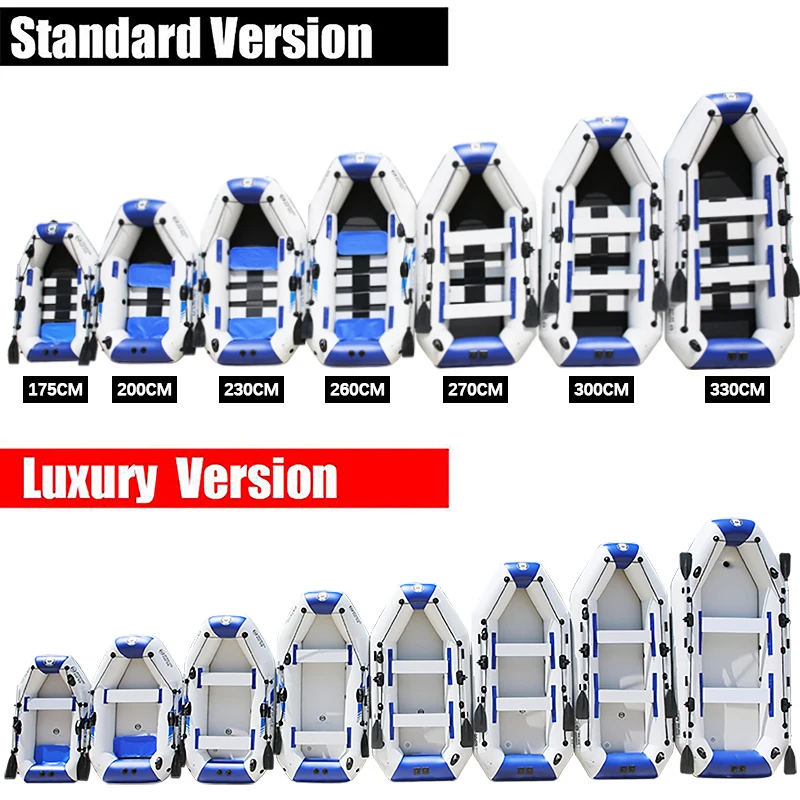2,6 м ПВХ надувная лодка 3 человека Рыбалка Каяк деревянный пол роскошная яхта лодка с аксессуарами для 3/4 человек в продаже