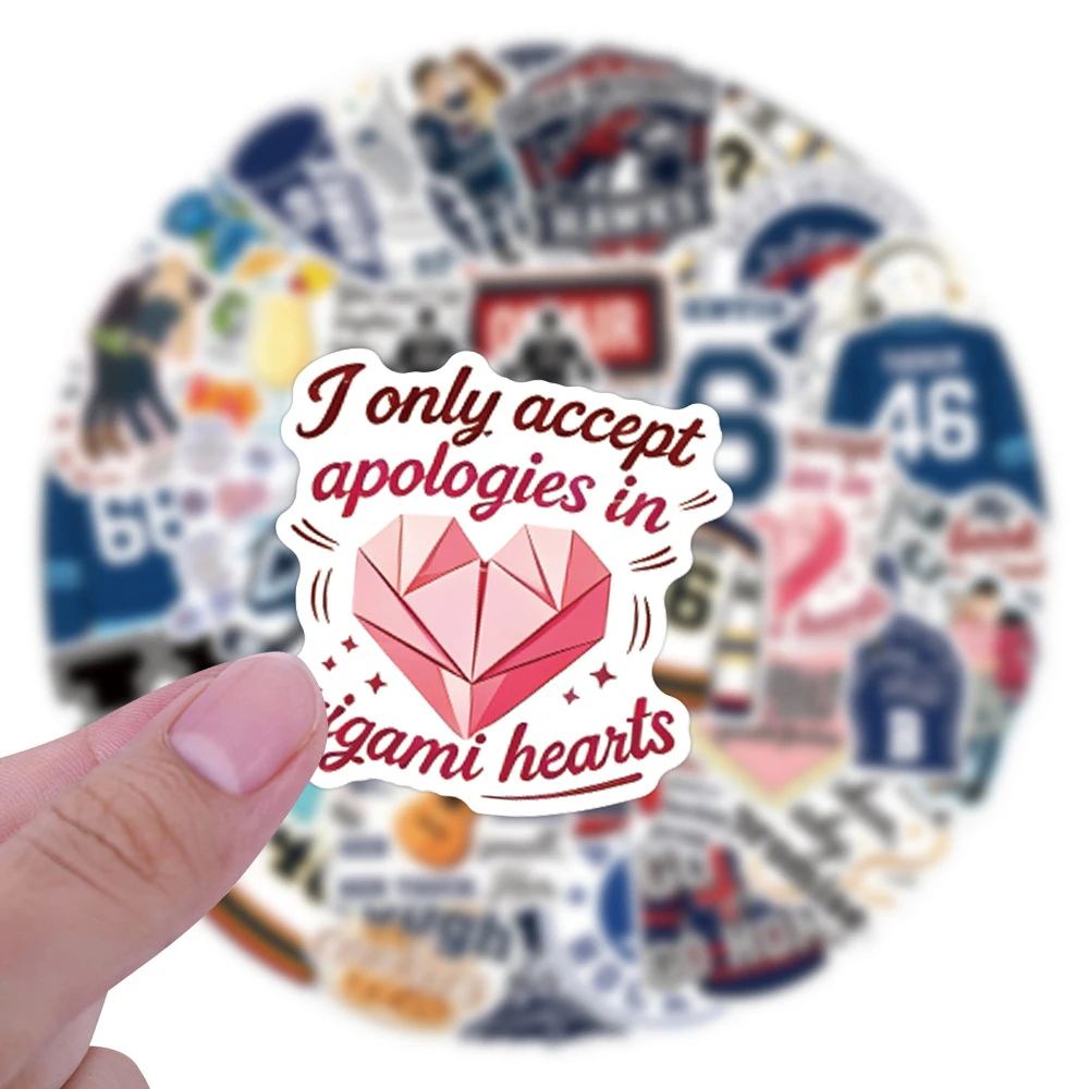 10/30/50/110pcs American TV Shows Off Campus Stickers Popular Cartoon Decals DIY Guitar Luggage Scrapbook Hockey Romance Sticker
