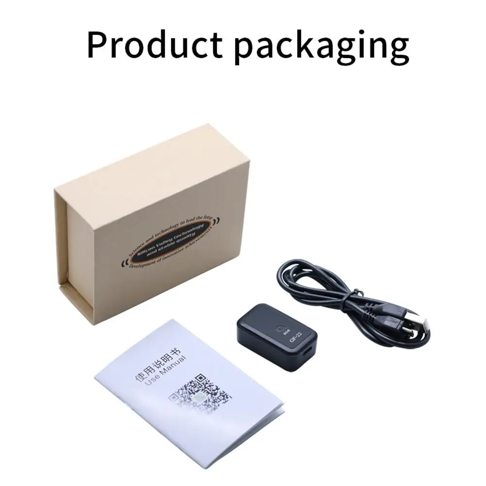 GF07 – Mini localisateur GPS de suivi pour enfants âgés, GSM, localisateur GPS de voiture, moniteur Anti-perte, enregistrement, suivi, commande