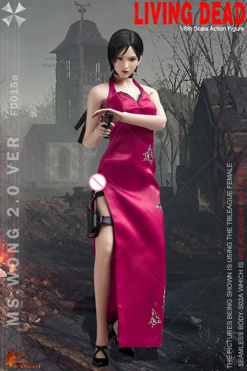 1/6 Scale Spy Killer Military Hardware Sets Weibliche Kleidung Für TBL PH-S02A 12-zoll Action Figure Soldat Hot Heart FD015A/B 2,0