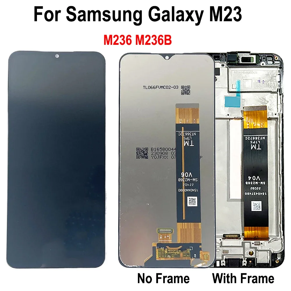 tela-lcd-de-66-polegadas-para-samsung-galaxy-m23-painel-de-toque-digitalizador-substituicao-para-samsung-galaxy-m23-m236b-lcd-com-moldura