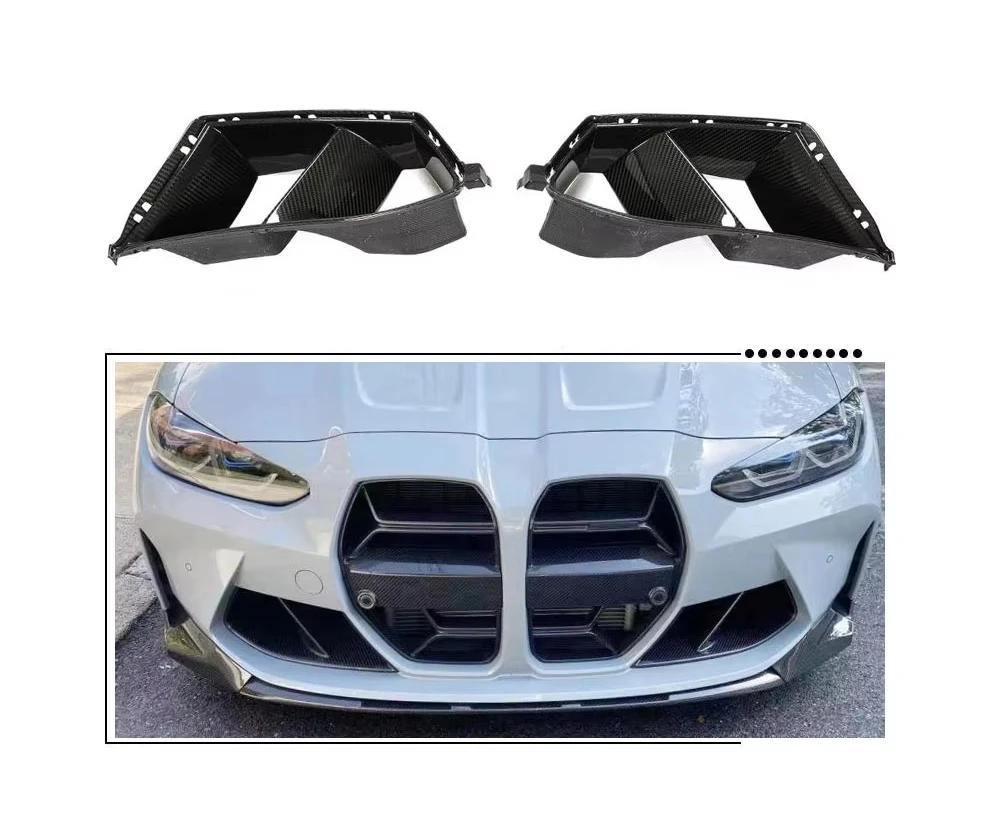 Carbon Fiber Front Bupmer Vents for BMW G82 M4 2021-2022