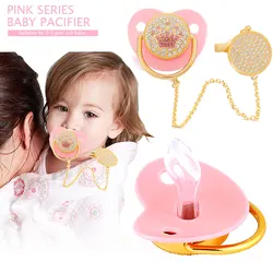 Pink Crown Baby Nipple, Gold Crown Baby Nipple, Blue Crown Baby Nipple, Suitable for babies aged 0-36 months, BPA free