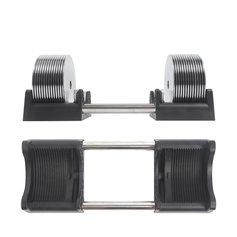 Quick Adjustable Dumbbell, Precision Steel, Universal, Multiple Gears, High-Grade, 32kg