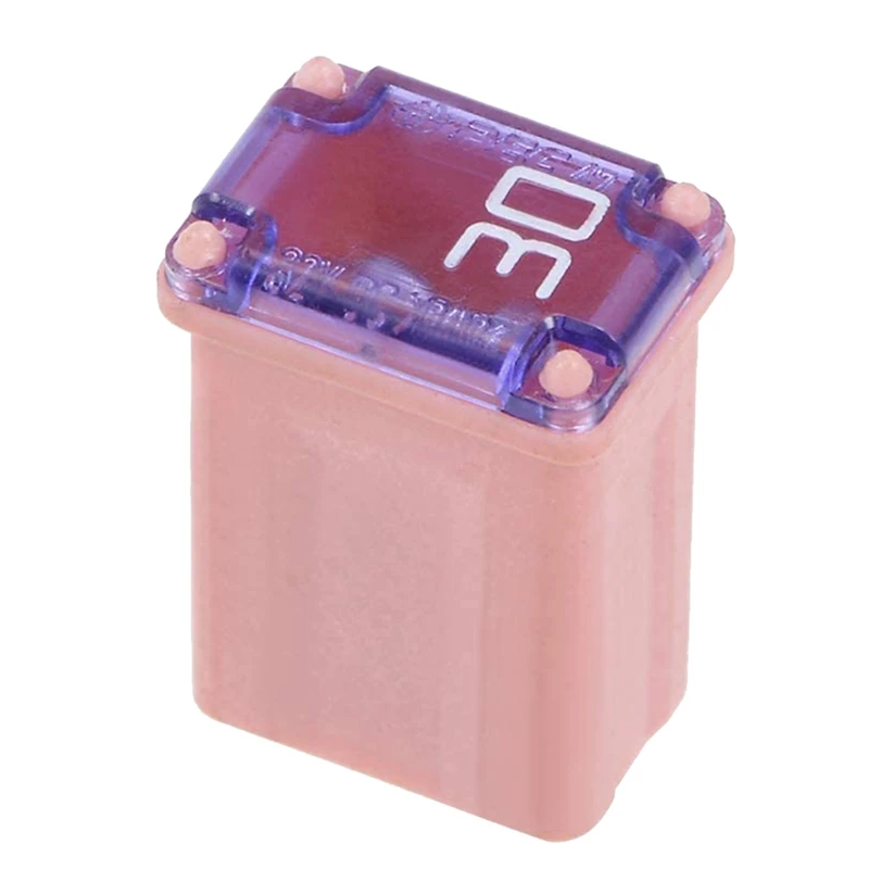 10 PCS 20Amp 30Amp Miniature Box Fuses FMM MCASE Type FMM Maxi Fuses Square Car Fuse (\