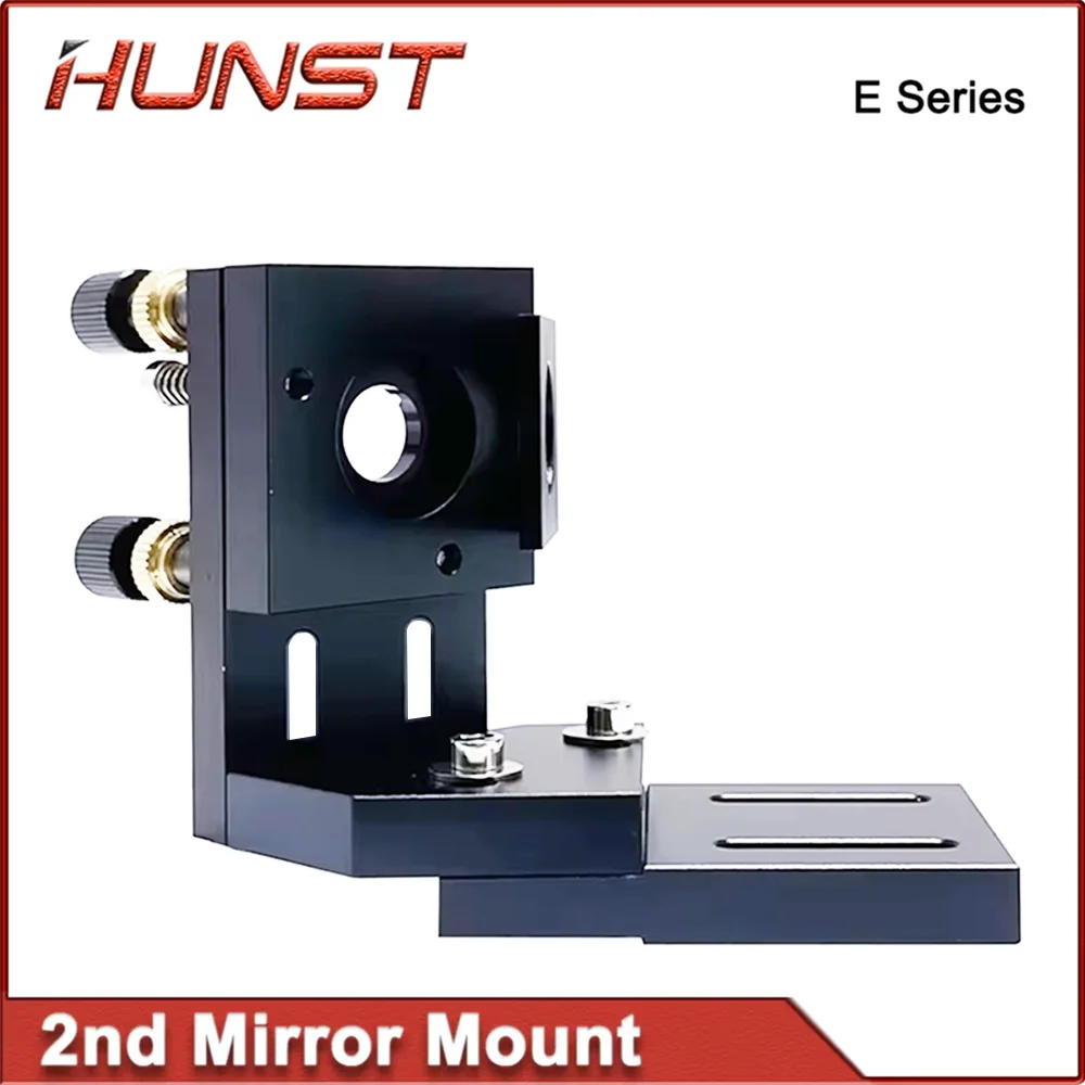 Hunst E Series CO2 Black Second Laser Holder Mirror Mount 25mm Diameter Lens Integrated Holder for Laser Cutting Machines