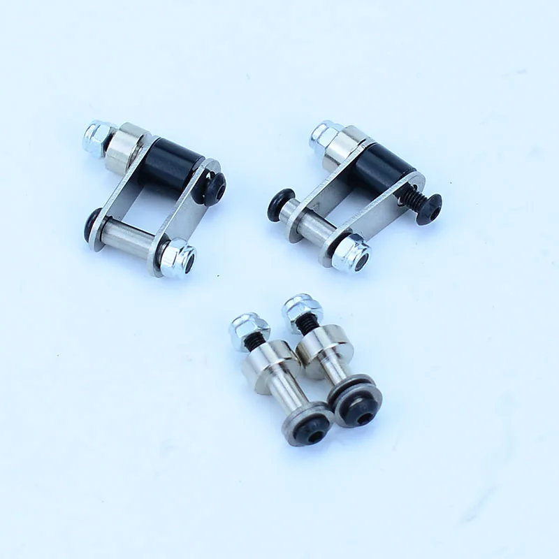 1 Pair Metal Lugs Steel Plate Upgrade Suspension for 1/14 Tamiya RC Dump Truck SCANIA 770S VOLVO BENZ MAN TGX Car Accessories