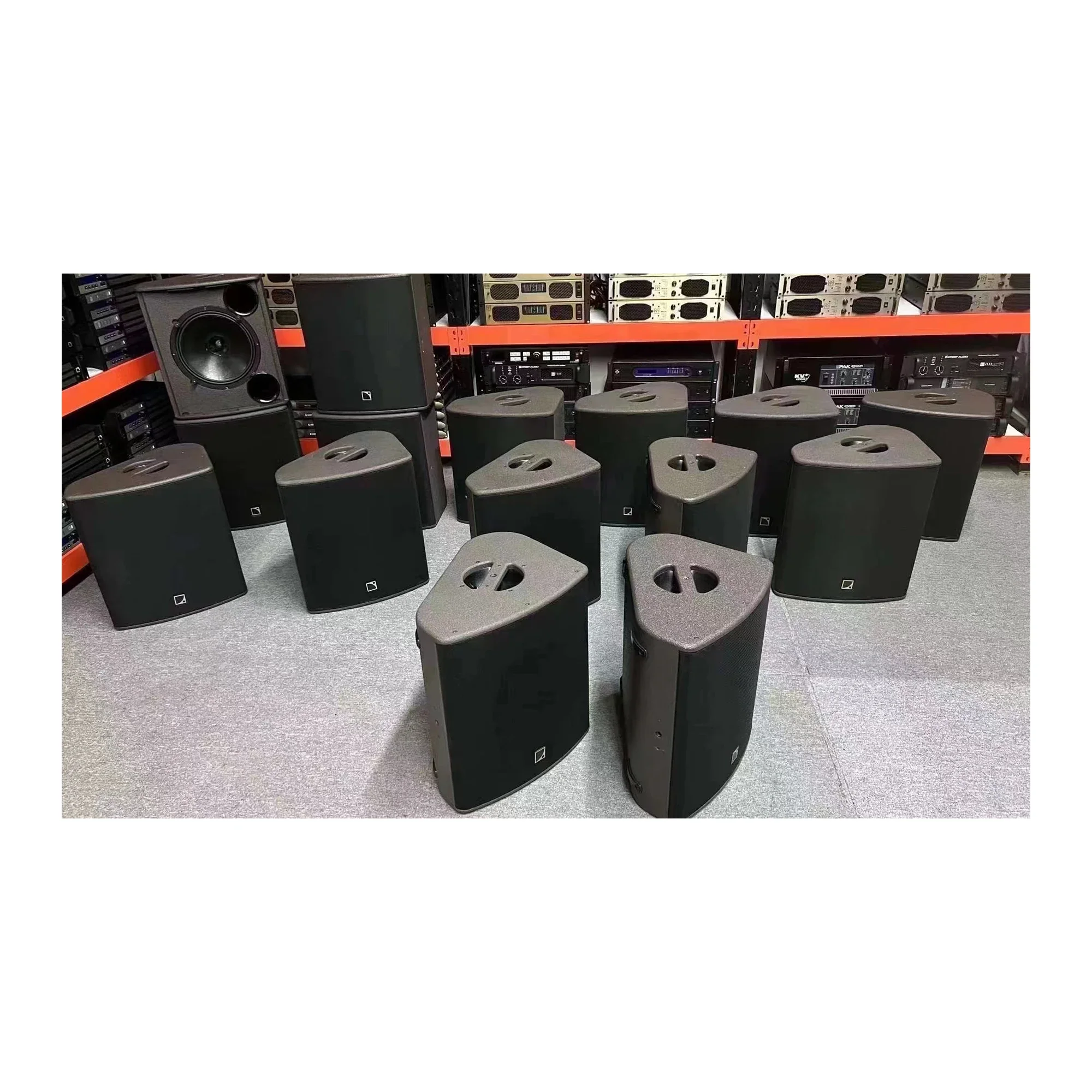 Speaker array linear frekuensi penuh, Akus Perancis Akus X12 autentik asli bekas/bekas