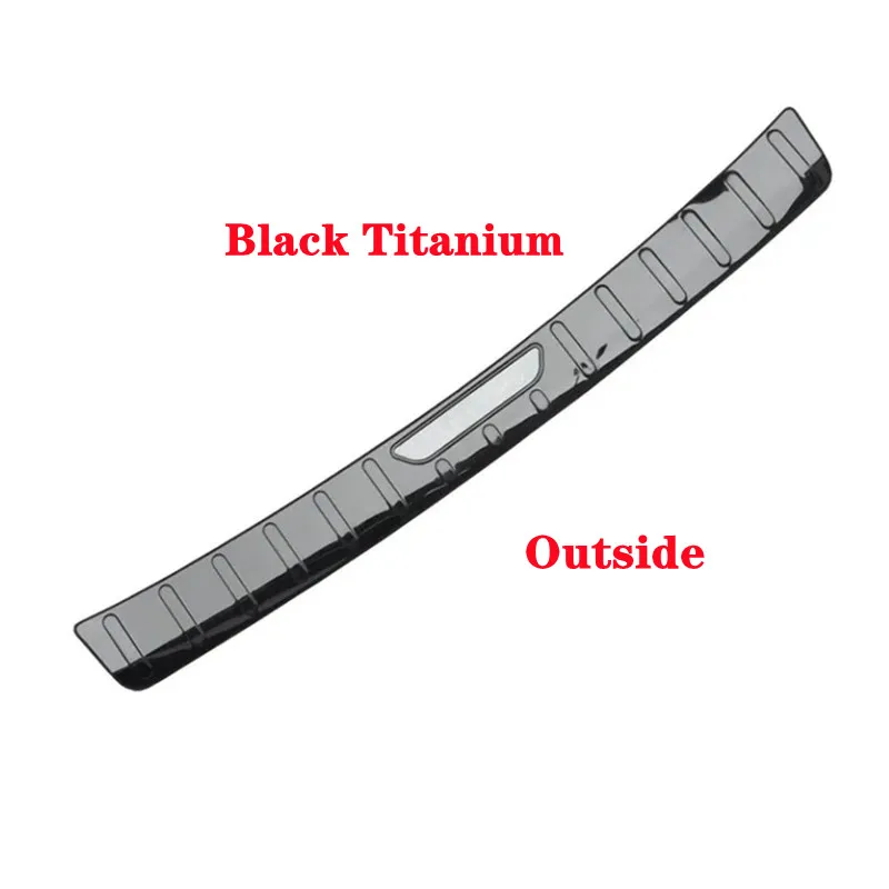 Car Stainless Rear Bumper Protector Trunk Door Plate Cover Trim For Mercedes Benz GLA-Class  2020-2023