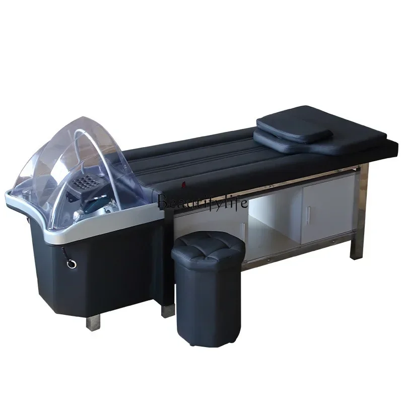 

LPhototherapy Thai-Style Massage Shampoo Bed Hair Saloon Dedicated Flushing Fumigation Head Treatment Water Circulation Bed