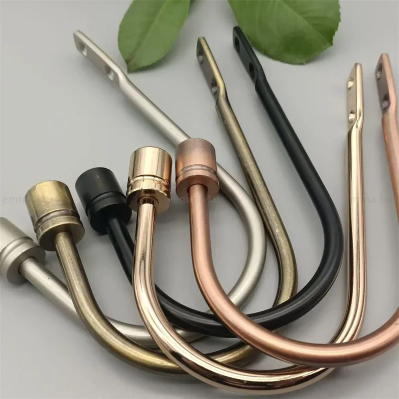U-shaped Wall Curtain Hook Vintage Solid Curtain Buckles Holdbacks Decoration Curtain Hangers Hardware For Living Room