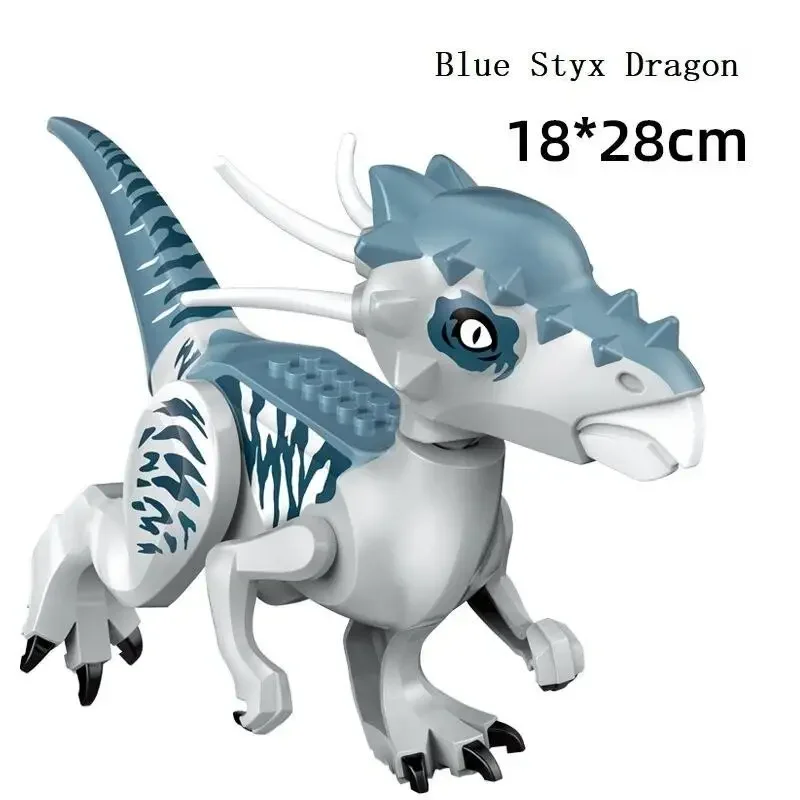 Jurassic World Brutal Raptor Bouwstenen Dinosaurus Model Tyrannosaurus Indominus T-Rex Monteren Educatief Speelgoed Voor Kinderen Gift