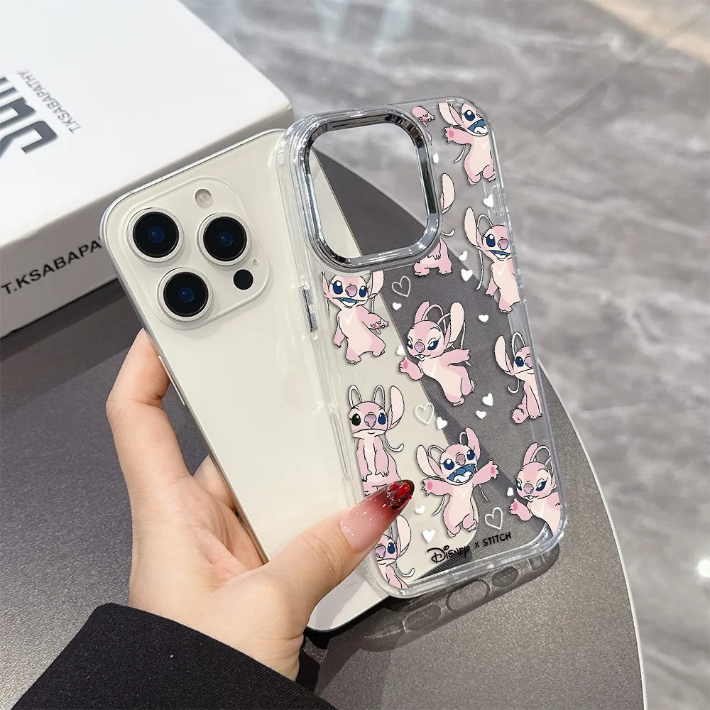 قضية الهاتف لسامسونج غالاكسي A73 A16 A06 A35 A55 A25 A05S A56 A54 A36 A34 A24 A26 4G 5G الكرتون غرزة مضحك كول لينة غطاء