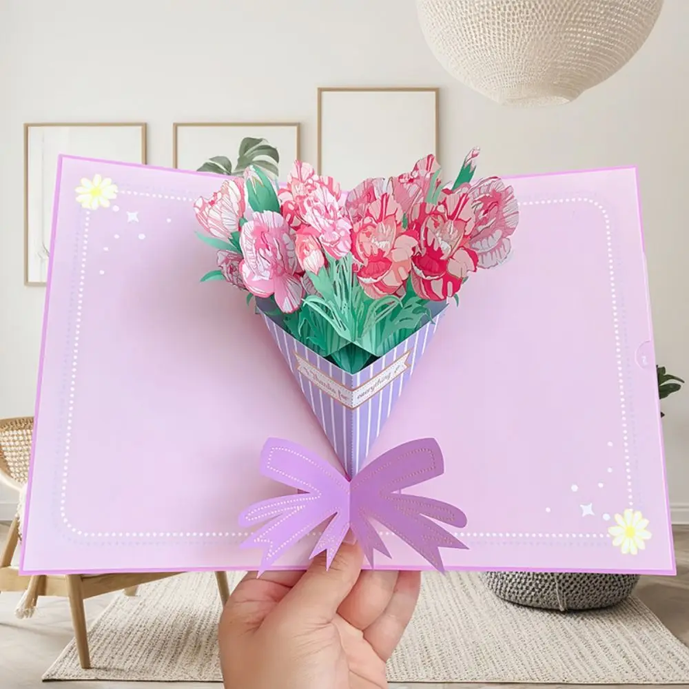 Beautiful Wishing 3D Butterfly Greeting Card Colorful Handmade Teachers Day Cards Creative Paper Gratitude Card Birthday