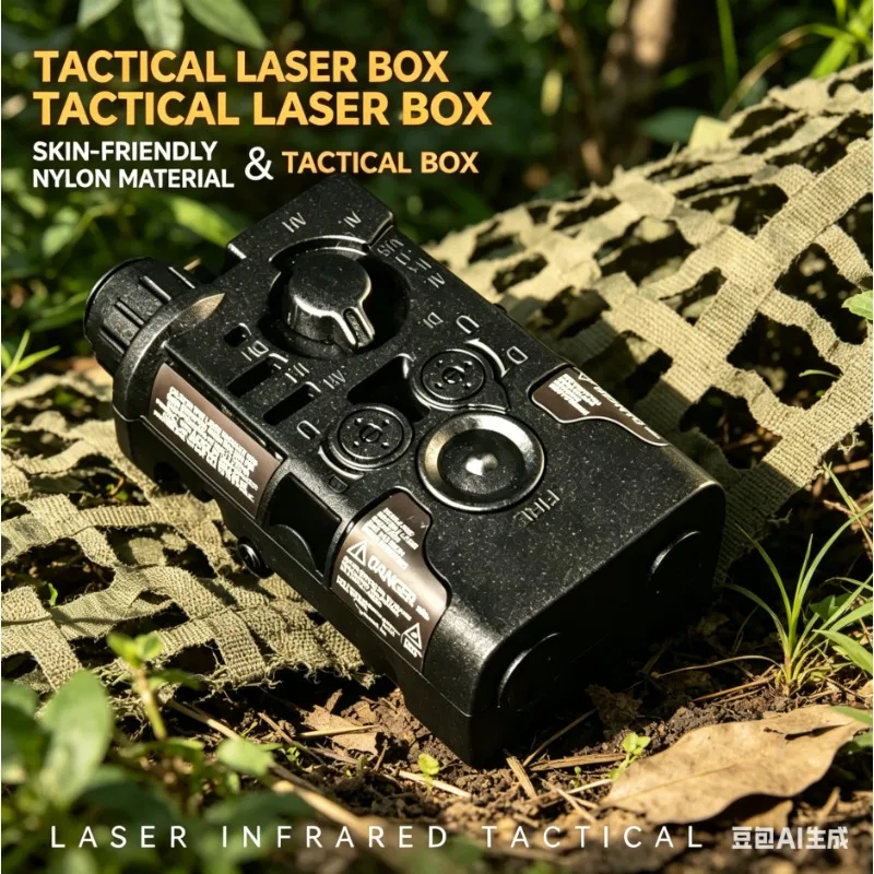 NGAL Gen Batteriehalterung Sichtbarer Grüner Taktischer Laser Stroboskop-Blitz Druckschalter Picatinny-Schienen-Zubehör