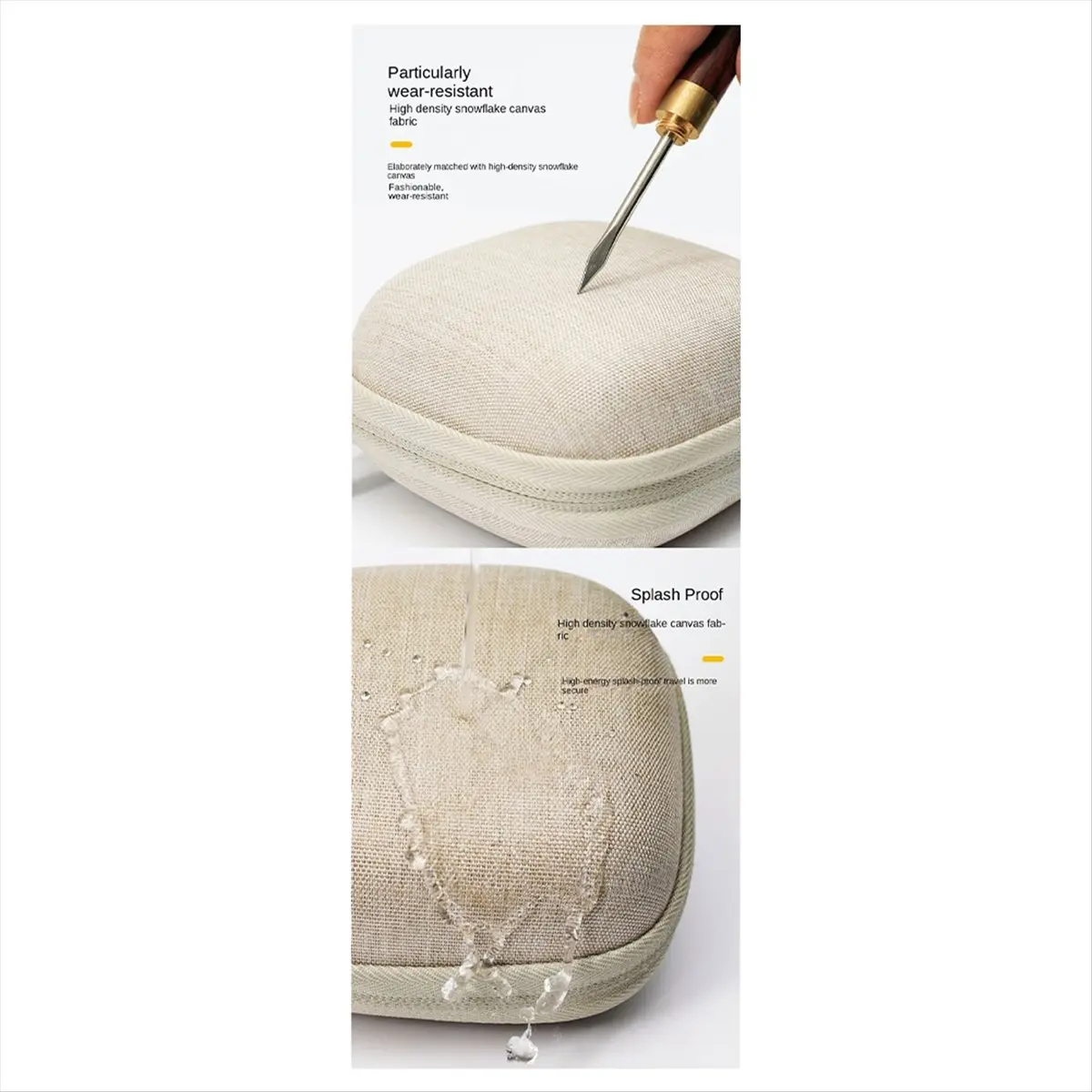 AA05 8 Pockets Multifunctional Circular Lens Filter Protector Storage Case Bag Cover Box for 95mm and Below Lens Filter