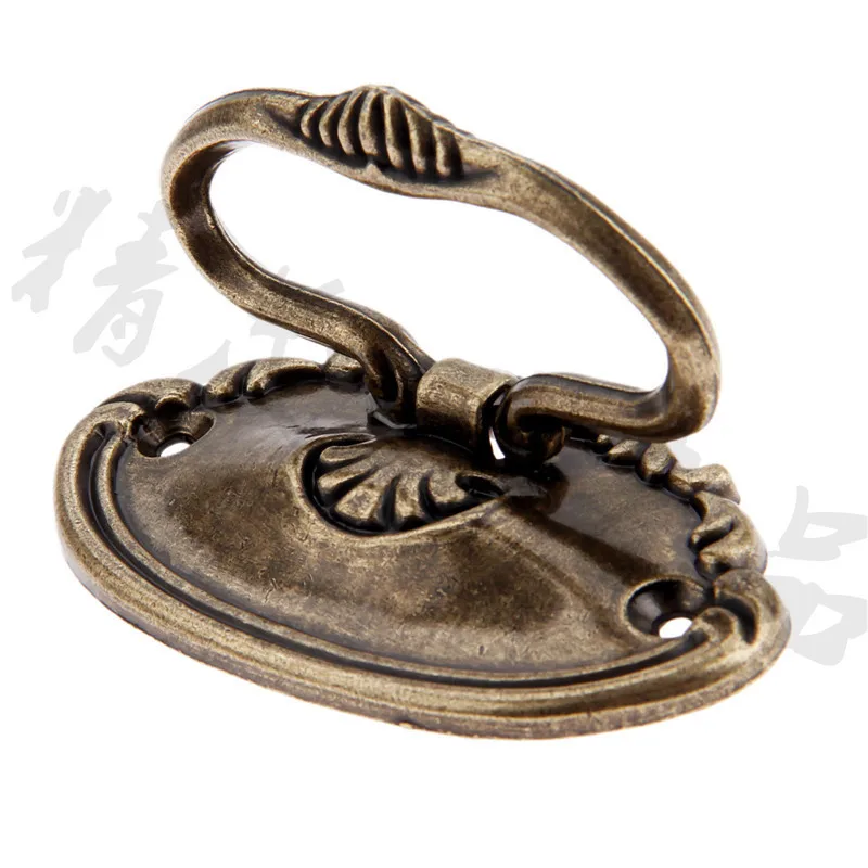 -461 Chinese wardrobe door handle European cabinet bronze American antique hardware furniture drawer handle