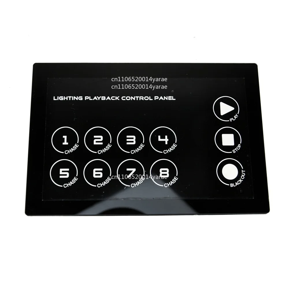 

KTV Lighting Program Playback Touch Panel DMX Signal Controller with Network Port Touch Panel