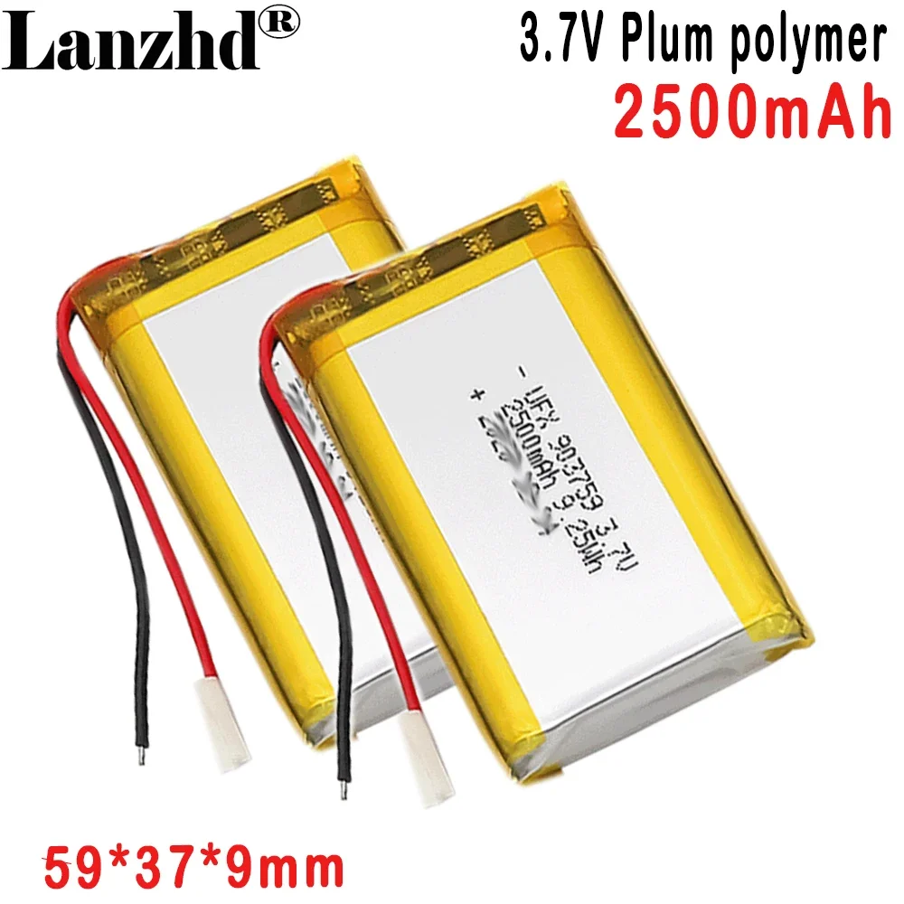 3.7V polymer battery 903759 For beauty instrument locator battery scanning code machine POS hand warmer treasure heating suit