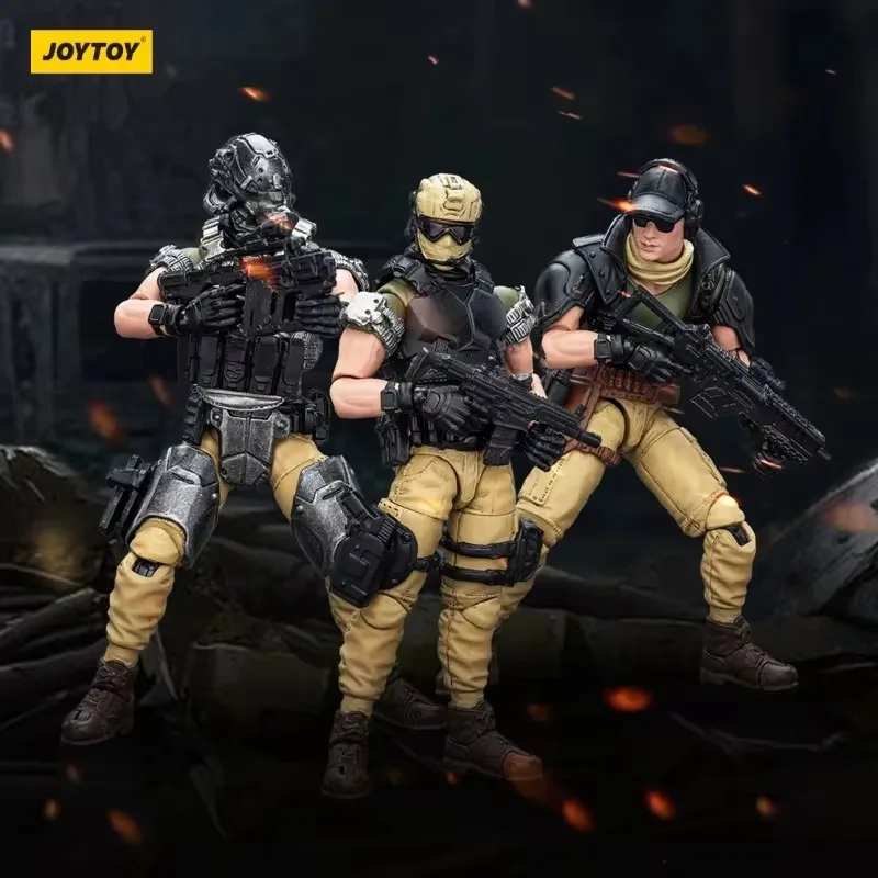 [In Voorraad] Joytoy 1/18 Militaire Soldaten Actiefiguur Hardcore Coldplay Ontslaat Huurlingen Kina Huurlingen Anime Collectie Cadeau