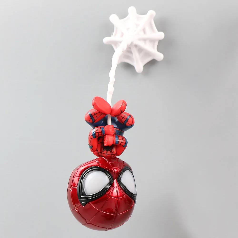 5 قطع/مجموعة Marvel Avengers Spider Man Cute Q Ver. لعبة مجسمة قابلة للجمع من مادة PVC لتزيين المنزل دمية هواية للأطفال